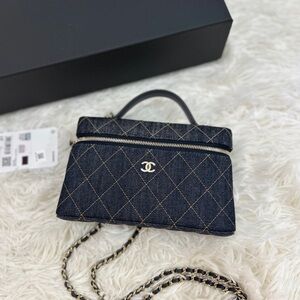 CHANEL 26P Denim Slim Vanity